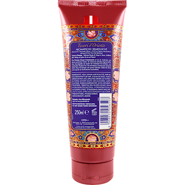Cremedusche Persian Dream, Granatapfel & Rooibos-Tee Tesori d'Oriente