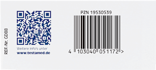 GlucoCheck ADVANCE Blutzuckermessgerät mit Sprachausgabe Testa med