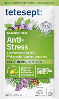 Badesalz Anti Stress tetesept