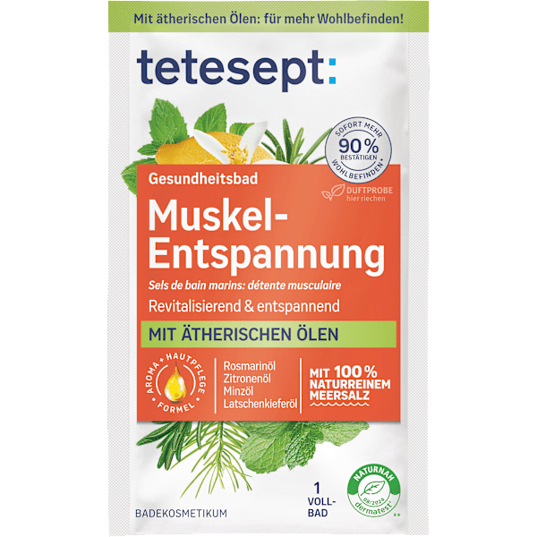 Badesalz Muskel-Entspannung tetesept