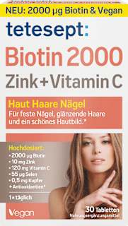 Biotin 2000 Tabletten 30 St tetesept