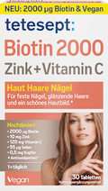 Biotin 2000 Tabletten 30 St tetesept