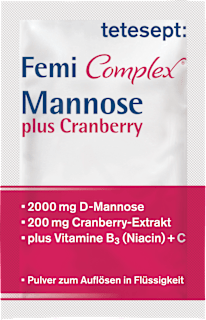 Femi Complex Mannose plus Cranberry Sachets 8 St tetesept
