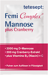 Femi Complex Mannose plus Cranberry Sachets 8 St tetesept