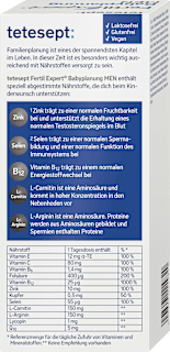 Fertil Expert Babyplanung MEN Tabletten 84 St tetesept