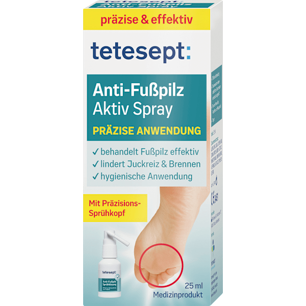 Fußpilz Entferner Spray tetesept
