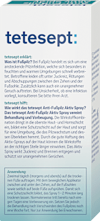 Fußpilz Entferner Spray tetesept
