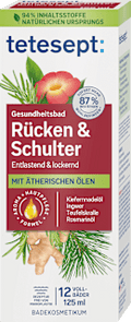 Gesundheitsbad Rücken & Schulter tetesept