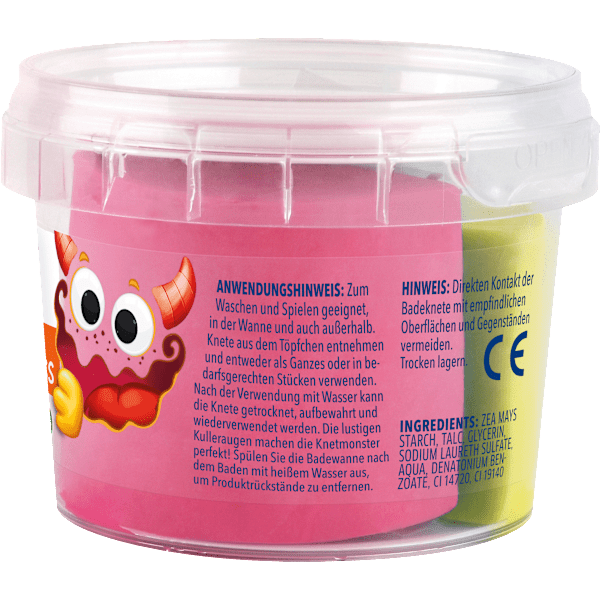 Badeknete Monster Kinder Badespaß 2x50g tetesept: KIDS