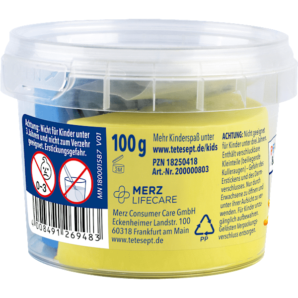 Badeknete Monster Kinder Badespaß 2x50g tetesept: KIDS
