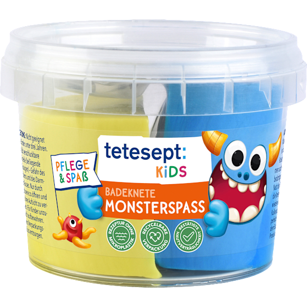 Badeknete Monster Kinder Badespaß 2x50g tetesept: KIDS