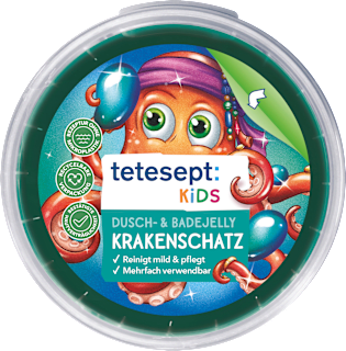 Kinder Badezusatz Dusch- & Bade Jelly Krakenschatz  tetesept: KIDS