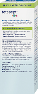 Kinder Badezusatz Erkältungszeit Bad tetesept: KIDS