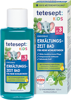 Kinder Badezusatz Erkältungszeit Bad tetesept: KIDS