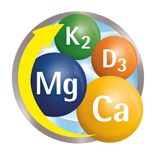 Magnesium Calcium Vitamin K + D Tabletten 40 St tetesept