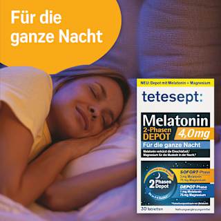 Melatonin 2 Phasen Depot 4mg tetesept