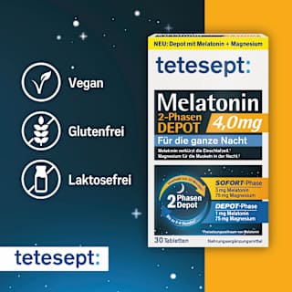 Melatonin 2 Phasen Depot 4mg tetesept