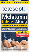 Melatonin Intens Mini Tabletten  tetesept