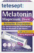 Melatonin + Magnesium Direkt Sticks 20 St tetesept