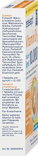 Vitamin D3 10.000 I.E. Wochendepot Tabletten 12 St tetesept
