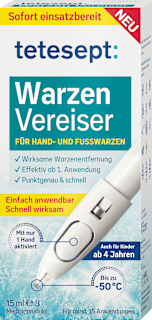 Warzen Vereiser tetesept