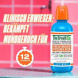 Mundspülung Frischer Atem Icy Mint The Breath Co