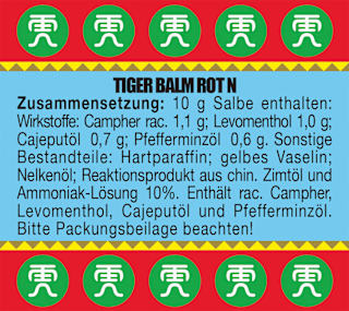 Original Tiger Balm rot N  Tiger Balm