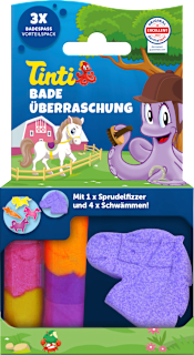 Kinder Badezusatz Badeüberraschung Set  3tlg Tinti