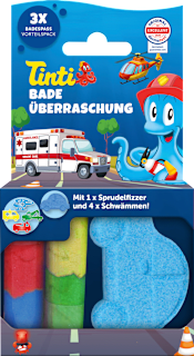 Kinder Badezusatz Badeüberraschung Set  3tlg Tinti