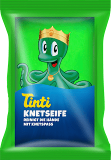 Kinder Badezusatz Knetseife  Tinti
