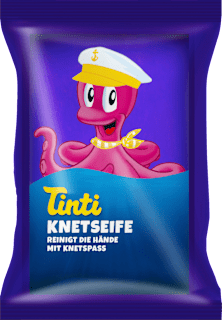 Kinder Badezusatz Knetseife  Tinti