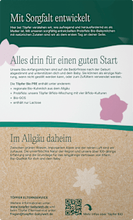 Anfangsmilch Pre von Geburt an Töpfer