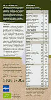 Folgemilch 2 nach dem 6. Monat Töpfer