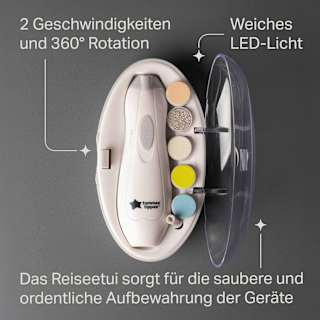 Elektrischer Baby-Nagelfeilen-Trimmer Tommee Tippee