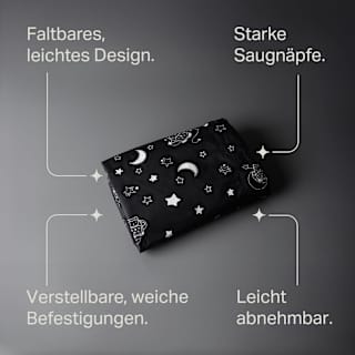 Verdunkelungsrollo Sleeptime für Unterwegs, XL, schwarz Tommee Tippee