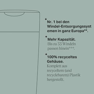 Windeleimer Twist & Click, grün Tommee Tippee
