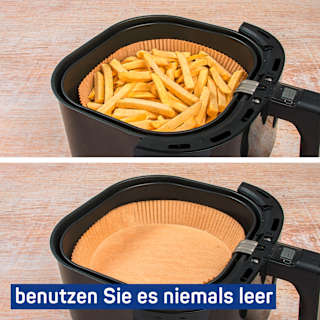 Backpapier Air Fryer rund Toppits