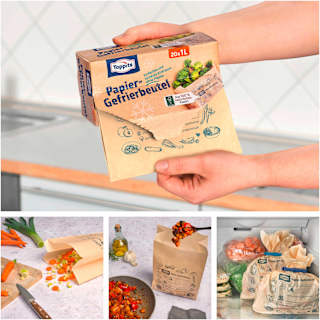 Gefrierbeutel Papier 1 l  Toppits