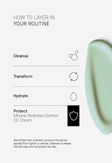 CC Cream Mineral Redness Control LSF 50 Transparent Lab