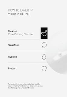 Cleanser Calming Rose Transparent Lab