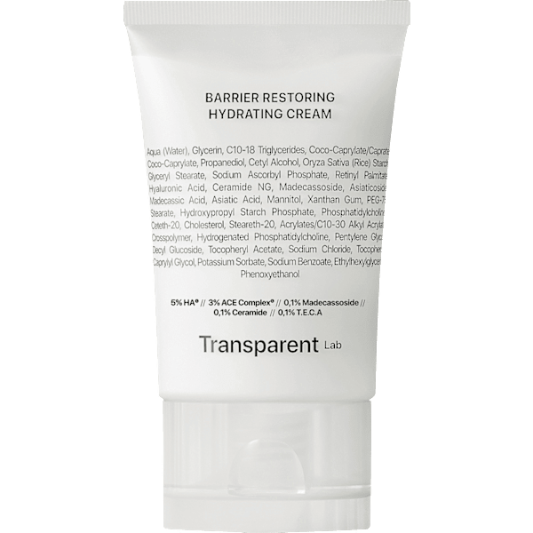 Gesichtscreme Barrier Restoring Hydrating Transparent Lab
