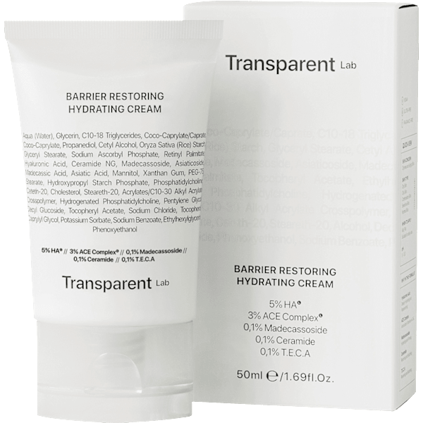 Gesichtscreme Barrier Restoring Hydrating Transparent Lab