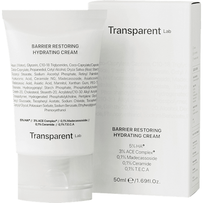 Transparent Lab Barrier Restoring Hydrating Face Cream, 50 ml