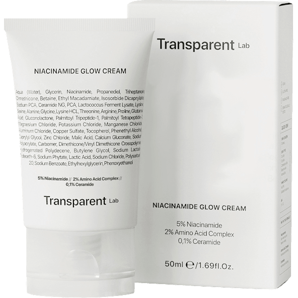 Gesichtscreme Glow Niacinamide Transparent Lab