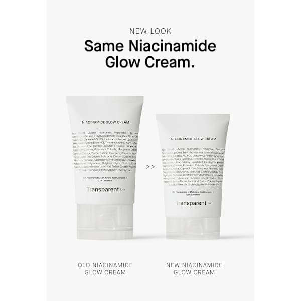 Gesichtscreme Glow Niacinamide Transparent Lab