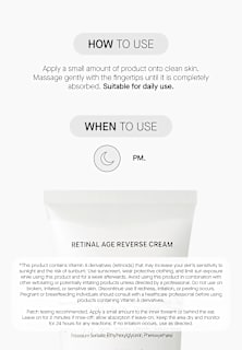 Gesichtscreme Retinal Age Reverse Cream Transparent Lab