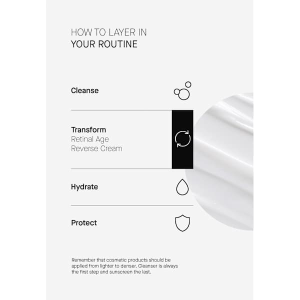 Gesichtscreme Retinal Age Reverse Cream Transparent Lab