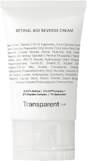 Gesichtscreme Retinal Age Reverse Cream Transparent Lab