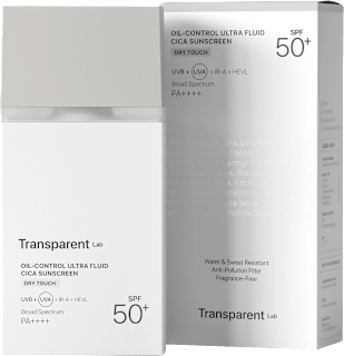 Gesichtsfluid Oil-Control Ultra Fluid Cica Sunscreen LSF 50+ Transparent Lab