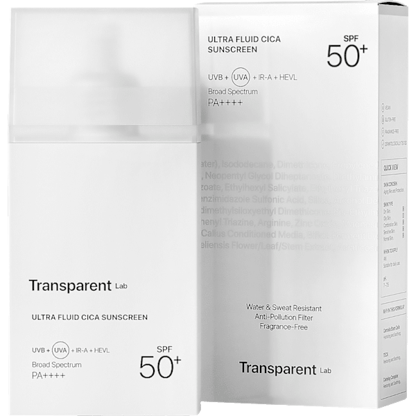 Gesichtsfluid Ultra Fluid Cica Sunscreen LSF 50+ Transparent Lab
